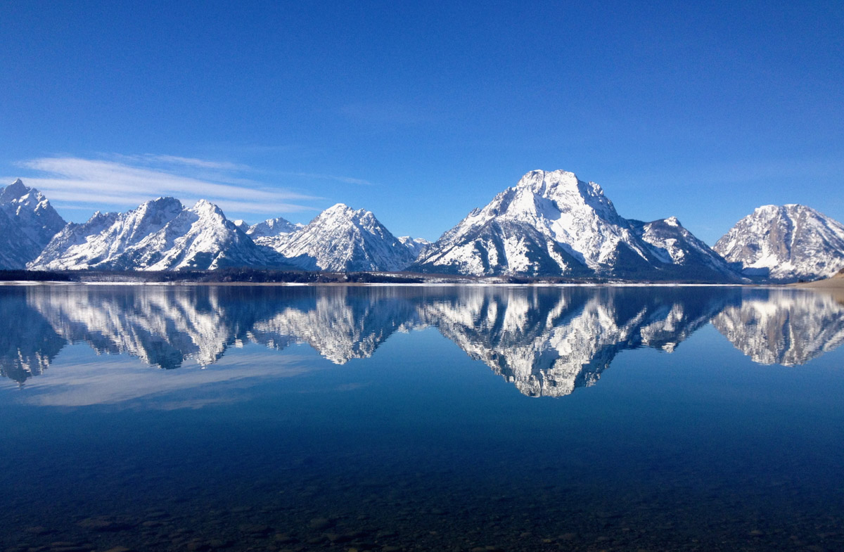 Grand Tetons in Jackson Hole